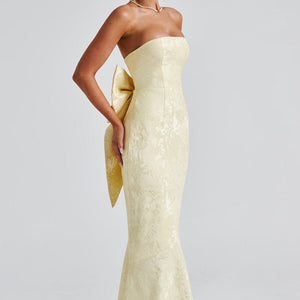 Felicity Maxi Haljina - Limun