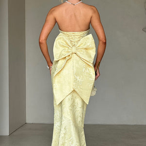 Felicity Maxi Haljina - Limun