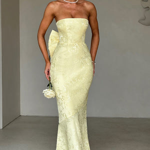 Felicity Maxi Haljina - Limun