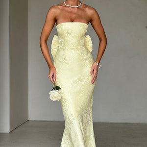 Felicity Maxi Haljina - Limun