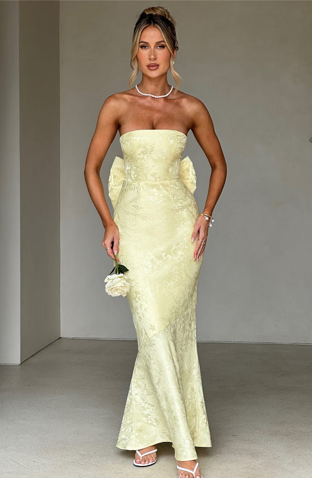 Felicity Maxi Haljina - Limun