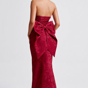 Felicity Maxi Haljina - Crvena