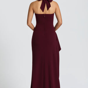 Genette Maxi Haljina - ČCherry Lacquer