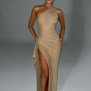 Genevieve Maxi Haljina - Zlatni Sjaj