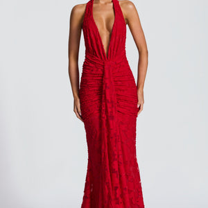 Guinevere Maxi Haljina - Crvena