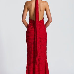 Guinevere Maxi Haljina - Crvena