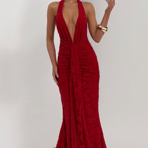 Guinevere Maxi Haljina - Crvena