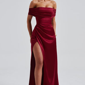 Gwendolyn Maxi Haljina - Burgundac