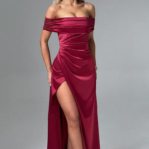 Gwendolyn Maxi Haljina - Burgundac