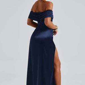 Gwendolyn Maxi Haljina - Mornarica