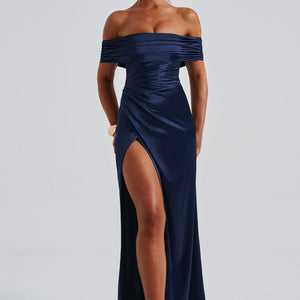 Gwendolyn Maxi Haljina - Mornarica