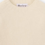 Vlněný chlupatý psí tahák - krémový