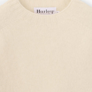 Pull Shaggy Dog od vune - Krem