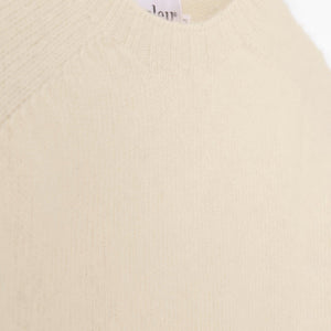 Pull Shaggy Dog od vune - Krem