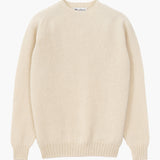 Vlněný chlupatý psí tahák - krémový