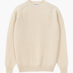 Pull Shaggy Dog od vune - Krem