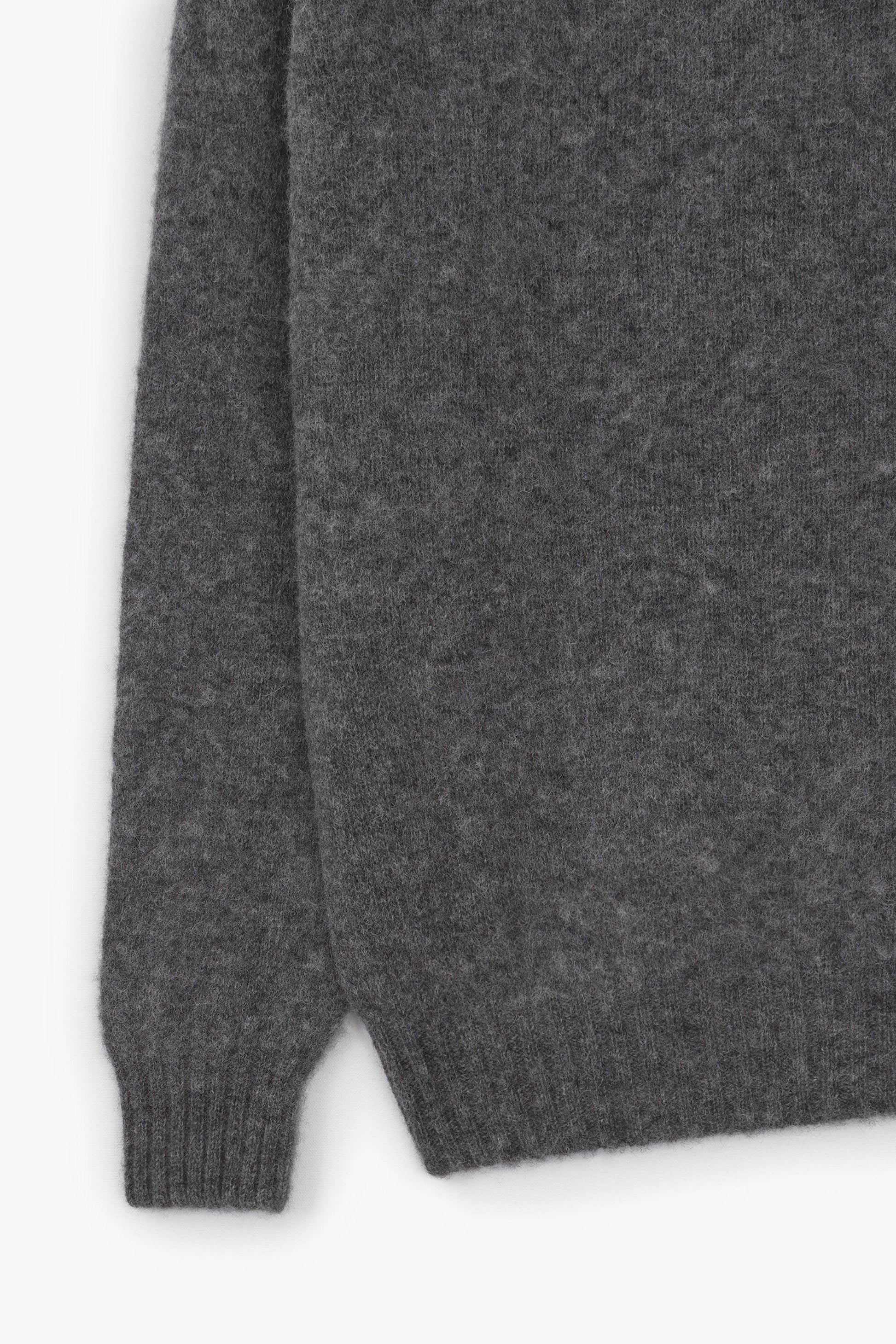 Tamno Siva Pulover od Vune