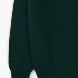 Tmavě zelené vlněné tílko