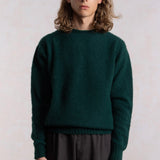 Tmavě zelené vlněné tílko