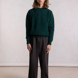 Tmavě zelené vlněné tílko