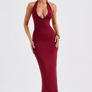 Harmonia Maxi Haljina - Burgundac