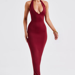 Harmonia Maxi Haljina - Burgundac