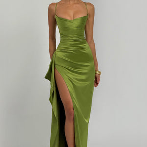 Helen Maxi Haljina - Maslinasta