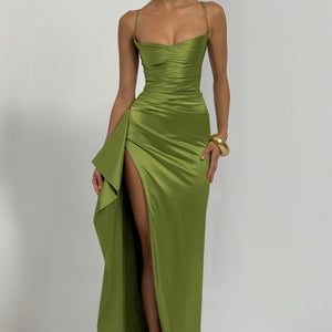 Helen Maxi Haljina - Maslinasta