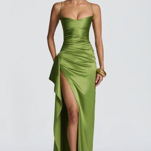 Helen Maxi Haljina - Maslinasta