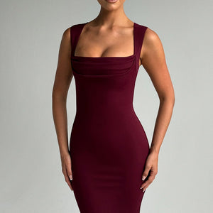 Helena Maxi Haljina - Trešnja Lak