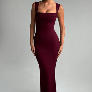 Helena Maxi Haljina - Trešnja Lak