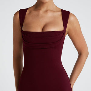 Helena Maxi Haljina - Trešnja Lak