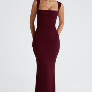 Helena Maxi Haljina - Trešnja Lak