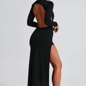 Imelda Maxi Haljina - Crna