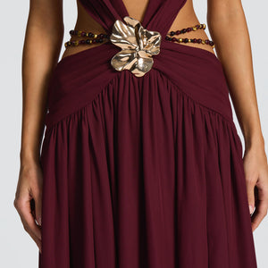 Indianna Maxi Haljina - Trešnja Lak