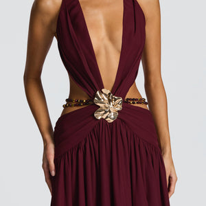 Indianna Maxi Haljina - Trešnja Lak