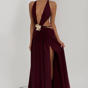 Indianna Maxi Haljina - Trešnja Lak