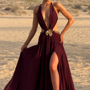 Indianna Maxi Haljina - Trešnja Lak