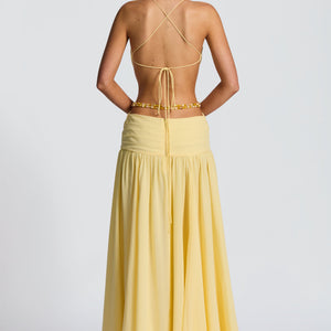 Indianna Maxi Haljina - Limun