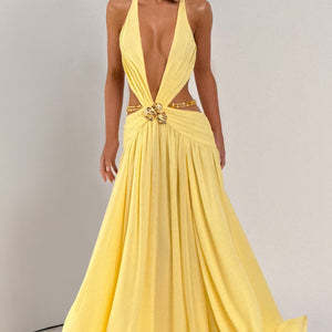 Indianna Maxi Haljina - Limun