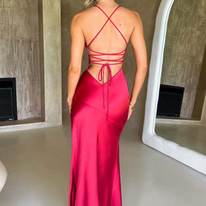 Isobel Maxi Haljina - Crvena