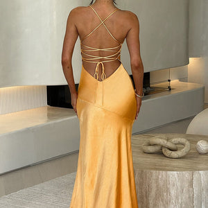 Isobel Maxi Haljina - Mandarina