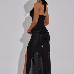 Jacqueline Maxi Haljina - Crna