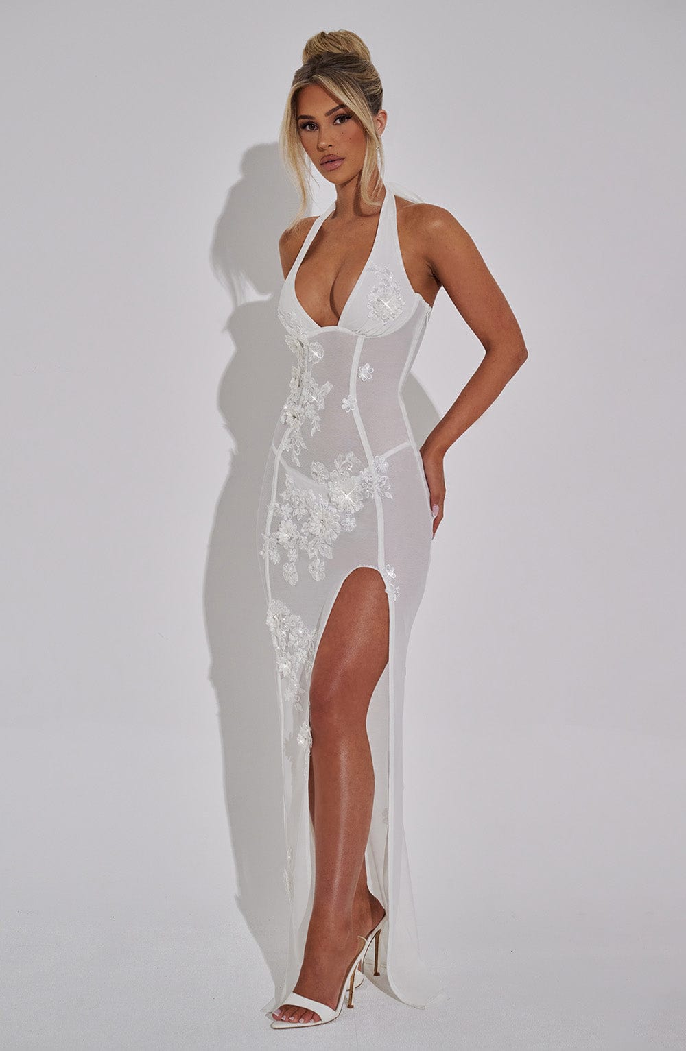 Jacqueline Maxi Haljina - Slonovača