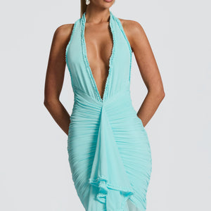 Janessa Maxi Haljina - Aqua