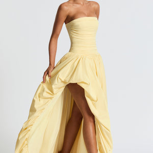 Jillian Maxi Haljina - Limun