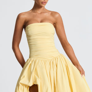 Jillian Maxi Haljina - Limun