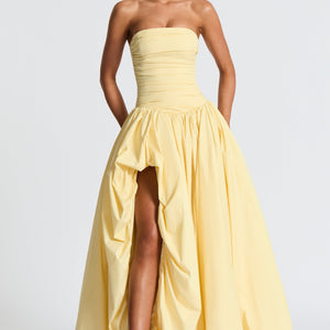 Jillian Maxi Haljina - Limun