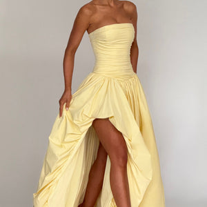 Jillian Maxi Haljina - Limun