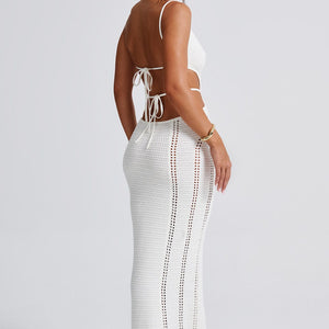 Josefina Maxi Haljina - Bijela